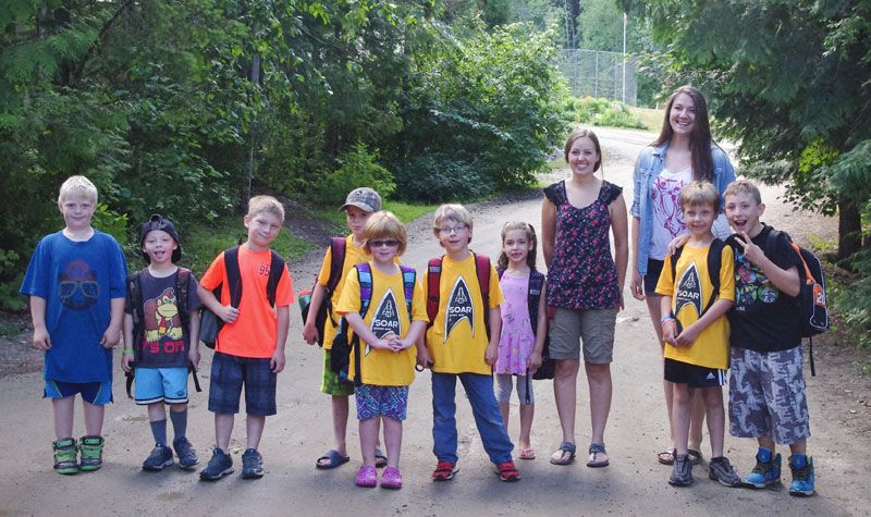 Day camp at Gardom Lake